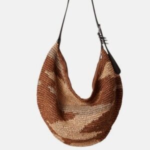 Free People Santorini Straw Tote